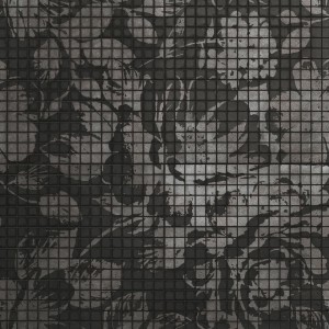 Mosaici Dark Side Night Flower Mosaico Mix 4 60x60