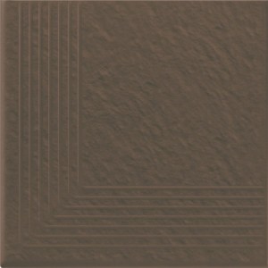 Simple brown stopnica narozna strukturalna 3-d 30x30