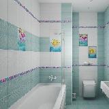 <span>Ocean Flowers</span> <br />плитка для ванной