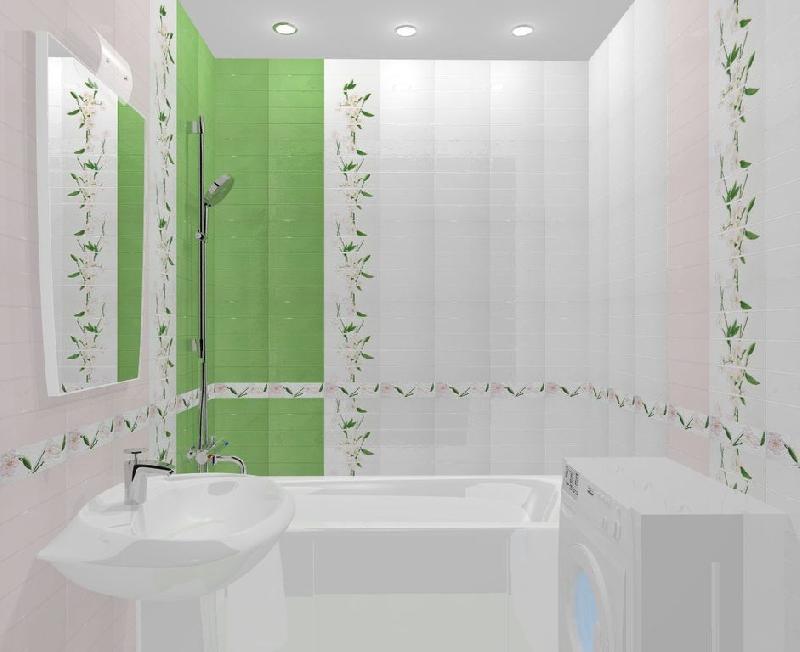 Фото ванных комнат с тюльпаном