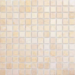 Caramelle mosaic Pietrine Botticino POL 23x23