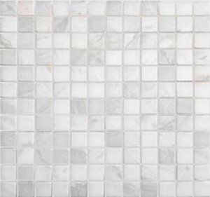 Caramelle mosaic Pietrine Dolomiti blanco POL 23x23