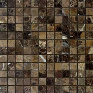 Caramelle mosaic Pietrine Emperador Dark POL 23x23