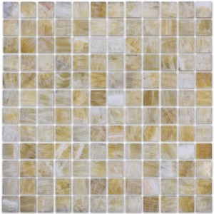 Caramelle mosaic Pietrine Onice beige POL 23x23