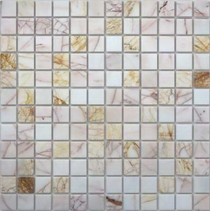 Caramelle mosaic Pietrine Ragno rosso POL 23x23