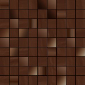 Mosaico Perlage Cacao