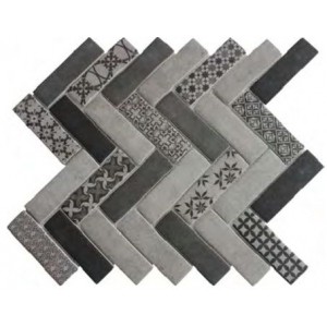 Orro Mosaic Ceramic Tweed Gray