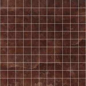 Caramelle mosaic Venezia brown полированная 25x25