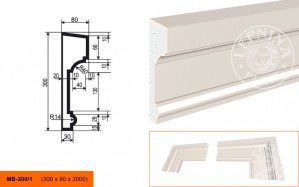 Молдинг МВ-300-1
