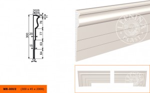 Молдинг МВ-300-2