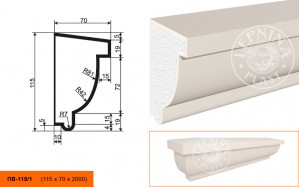 Подоконник ПВ-115-1