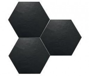 Hexagon Scale Black Matt