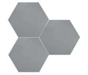 Hexagon Scale Grey Matt