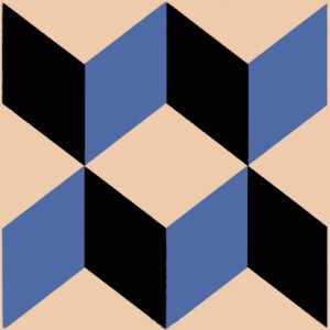 Ливерпуль геометрия сине-чёрный 20,1x20,1