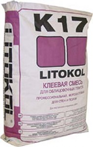 Клей для плитки LITOKOL K-17, 25кг