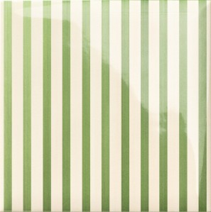 Decor Stripe Green 20x20