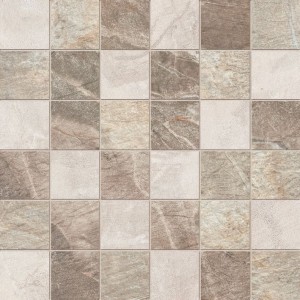 Fossil Mosaico quadretti mix cream/beige/brown