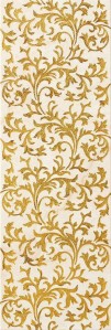 Lineage Ivory-Gold Decor