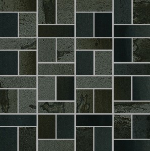 Metal 2.0 Green Lappato Mosaico Mix