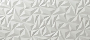 3D Wall Design Angle White Matt