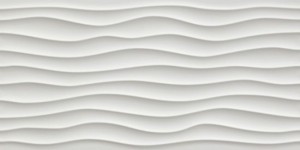 3D Wall Design Dune White Matt