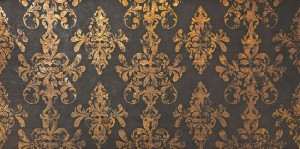 Ewall Moka Gold Damask