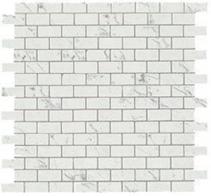 Atlas Concorde Marvel Stone Carrara Pure Mosaico Lappato Burattato