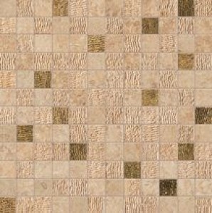 Atlas Concorde Sunrock Bourgogne Sand Mosaico Gold