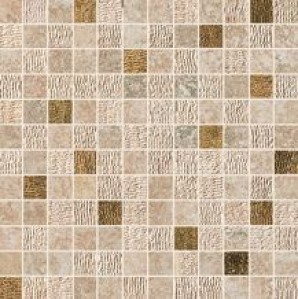 Atlas Concorde Sunrock Rapolano Beige Mosaico Gold