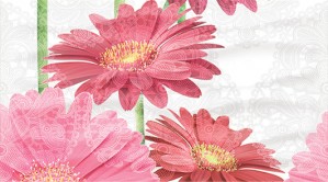 Ceradim Gerbera Dec Gerbera Panno B