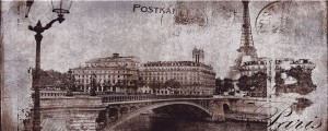Treviso Декор Postcard grey 1