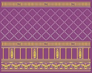 Ceramique Imperiale Воспоминание Бордюр широкий фиолетовый