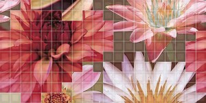 Mosaico Декор Crema Flor 1