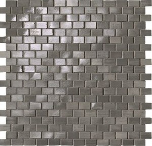 Fap Ceramiche Brickell Grey Brick Mosaico gloss