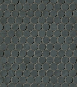 Fap Ceramiche Brooklyn Carbon Round Mosaico