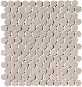 Milano & Floor Beige Round Mosaico Matt