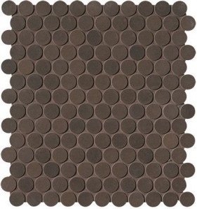 Milano & Floor Corten Round Mosaico Matt