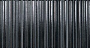 Milano & Wall Righe Metal Blu Inserto Rete