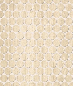 Fap Ceramiche Roma Travertino Round Mosaico