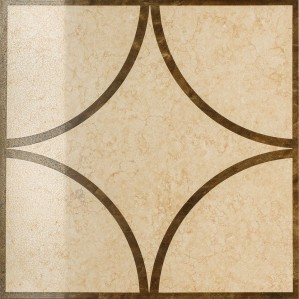 Italon Charme Floor Project Шарм Амбер Вставка Луп Люкс 59x59