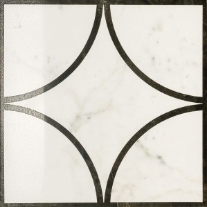 Italon Charme Floor Project Шарм Перл Вставка Луп Люкс 59x59