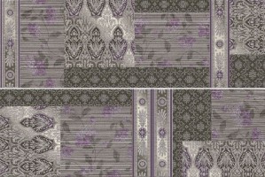 Velvet Decor Patchwork Grafito (set2)