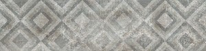 Керамика Будущего Базальт Декор Серый 120x29,5 Матовая MR