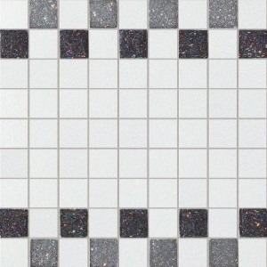 Montenapoleone Mosaico Starlight Grigio Bianco Musa