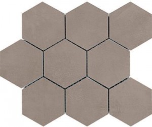 Modern Taupe Moz Hex