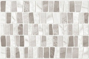Royale Mosaico Carrara/Alabastro/Grigio/Zimbawe 25x38