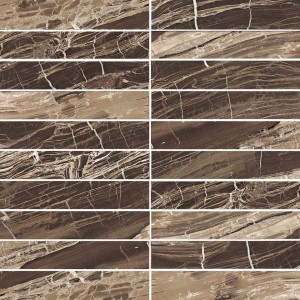 I Marmi Marble Brown Mosaico Lucido