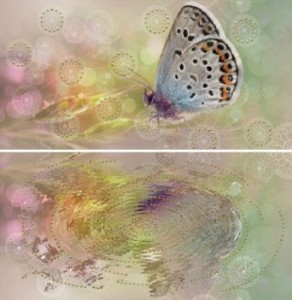 Мечта панно Butterfly (A,B) из 2-х плиток