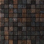 Mineral Chrom Mosaico 2,5x2,5 Brown 30x30