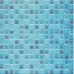 Римская мозаика голубая RM3B